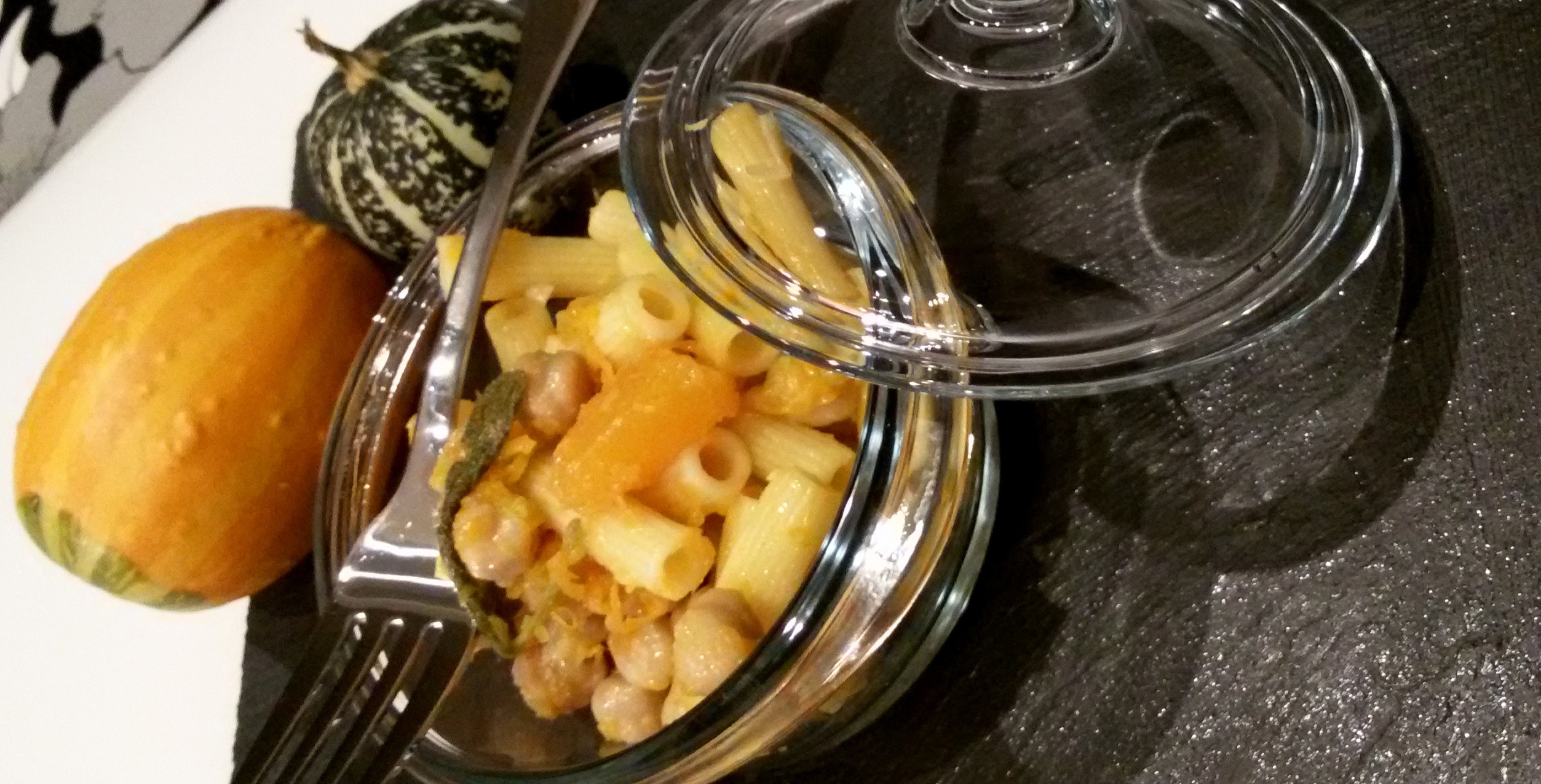 Pasta zucca e ceci FraSi in cucina