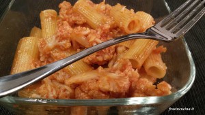 pasta al sugo di cavolfiore