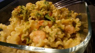 pasta zucchine e gamberetti