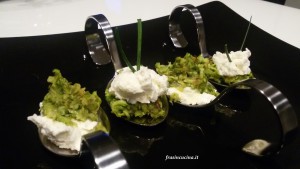 julienne di zucchine con ricotta