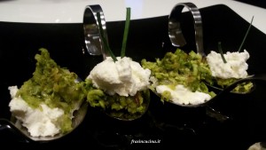 julienne di zucchine con ricotta