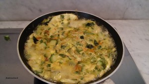 frittata con le zucchine