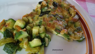 frittata con le zucchine