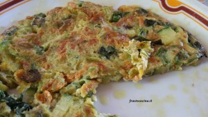 frittata con le zucchine
