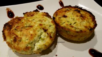 tortini ricotta e zucchine