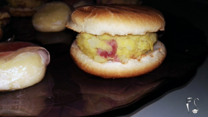 Mini hamburger e mini tomini