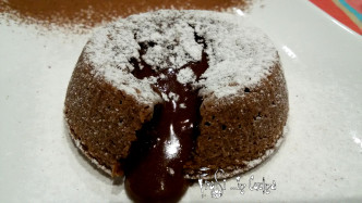 tortini caldi al cioccolato
