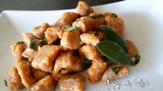 gnocchi di zucca con burro e salvia