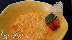risotto con la zucca