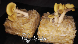 risotto zucca e funghi