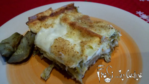 lasagne con i carciofi