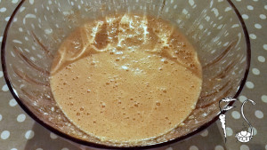 Plum cake arancia e mela_preparazione