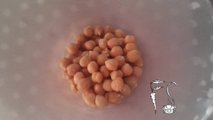 Polpette di ceci e spezie con salsa di yogurt_ceci