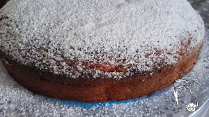Torta soffice alle pesche