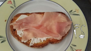 Bruschette estive_prosciutto cotto
