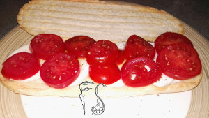 Panino caprese