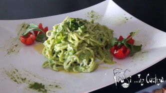 spaghettipestodirucola
