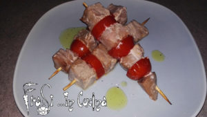 Spiedini di tonno
