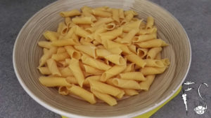 Garganelli speck e zucchine_garganelli