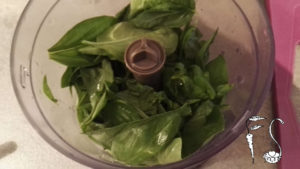 Fusilli al pesto di basilico e nocciole_basilico