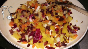 Torta salata radicchio e peperoni_radicchio