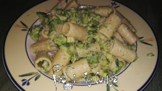 Mezze maniche broccoli e zucchine
